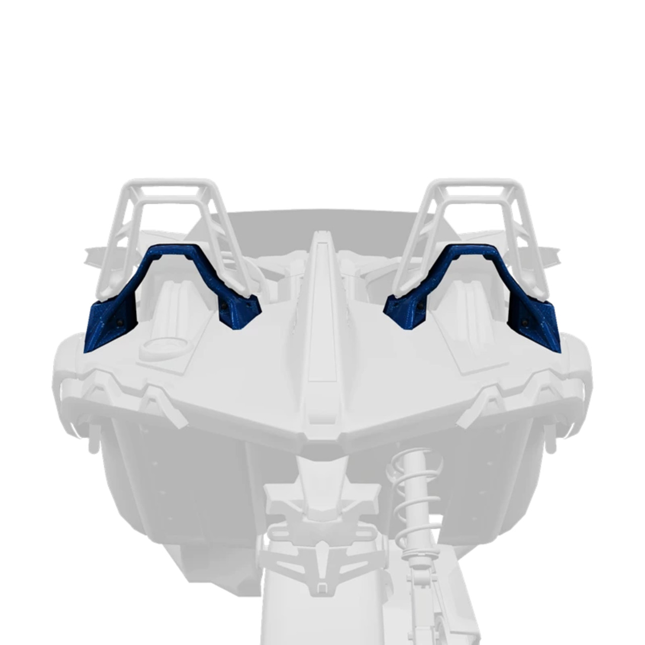 Polaris New OEM Navy Blue Painted Lower Hoop Accent Kit, 2882419-727