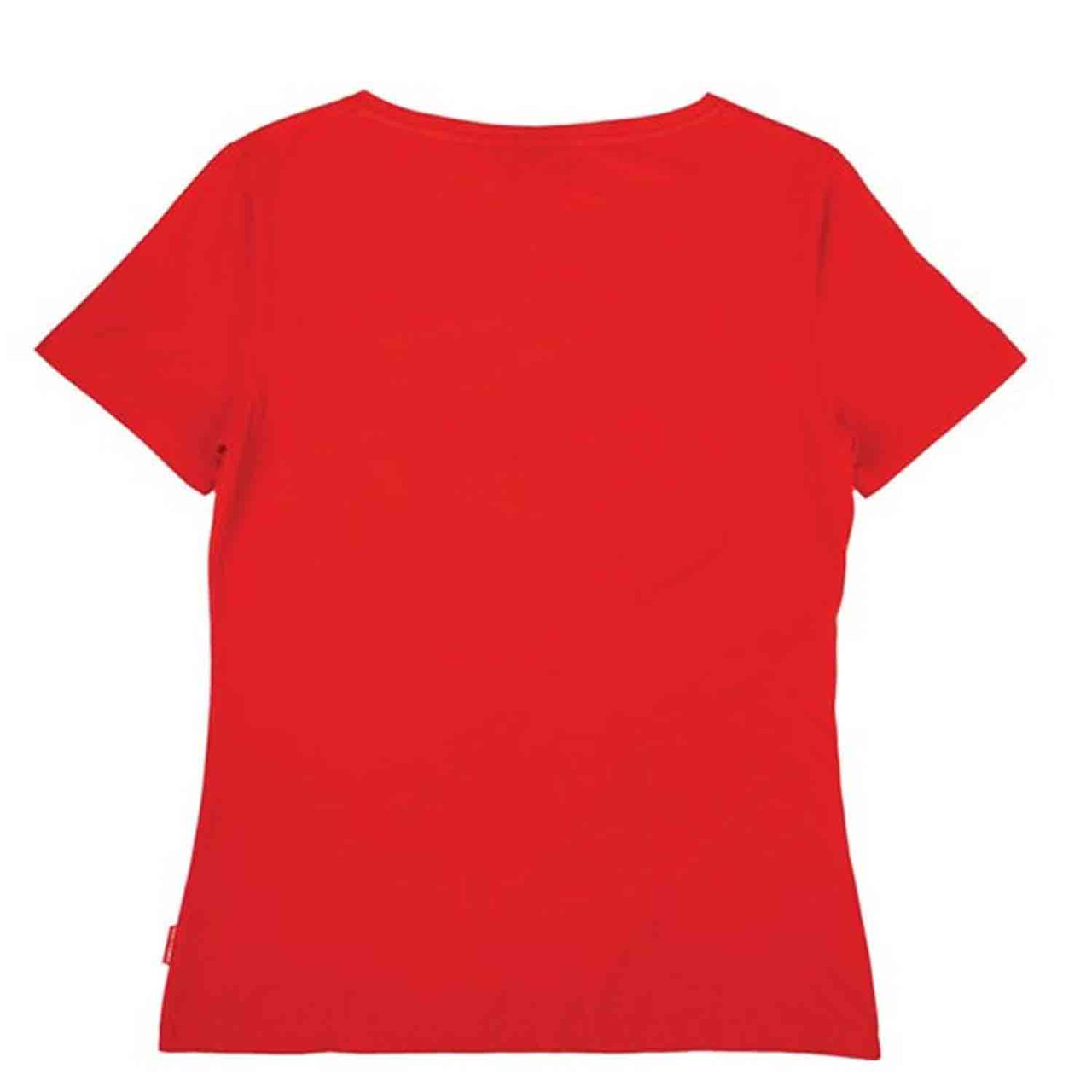 Victory Motorcycle New OEM Women's Red Sequin Logo Tee Shirt, Small, 286440002