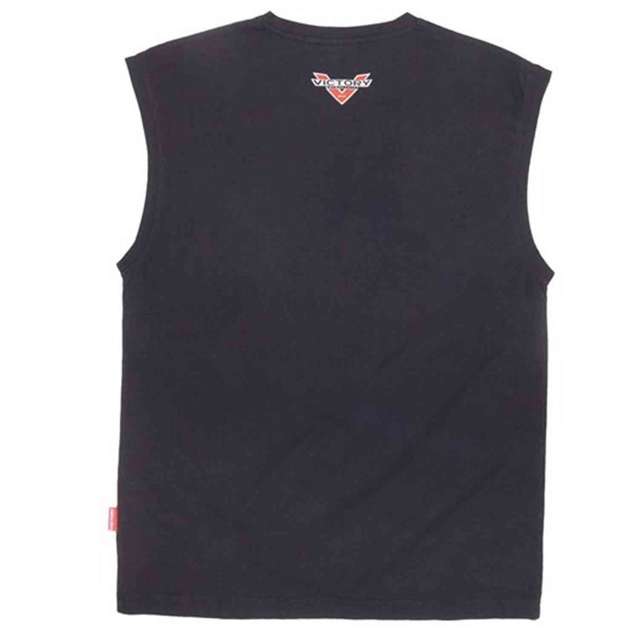 Victory Motorcycle New OEM Men's Black Sleeveless Tee Shirt, Small, 286439102