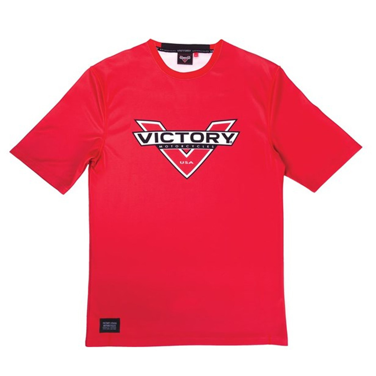 Victory Motorcycle New OEM Men's Red 106 Engine Shirt Jersey, Small, 286381502