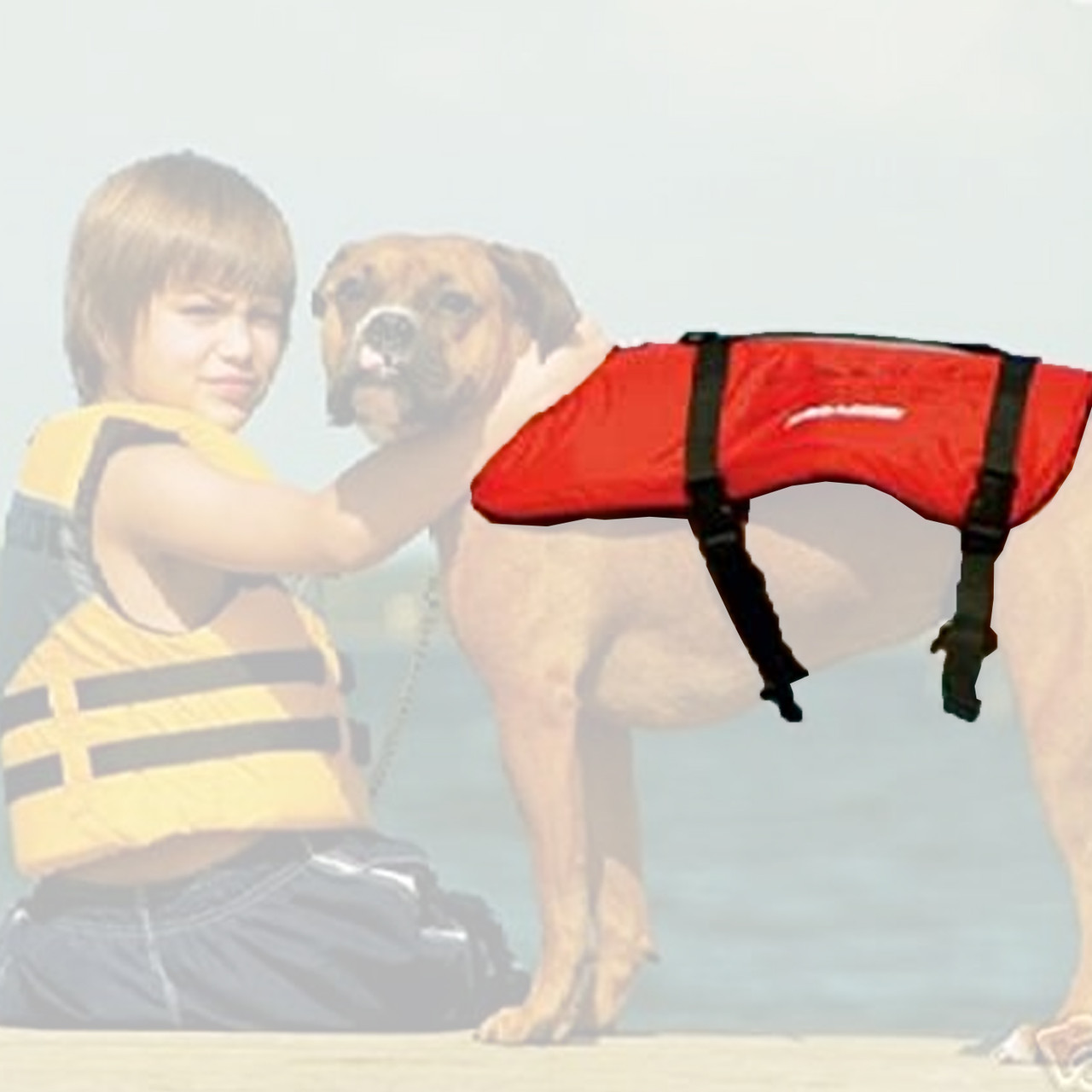 Sea-Doo New Pet PFD Life Jacket Vest for Small/Medium Dogs Red 2856997230