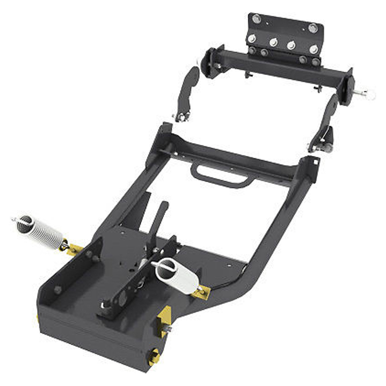 New Kawasaki UTVBlack Work Power V Blade & Winch Mount, Mule '97-02, 10307,