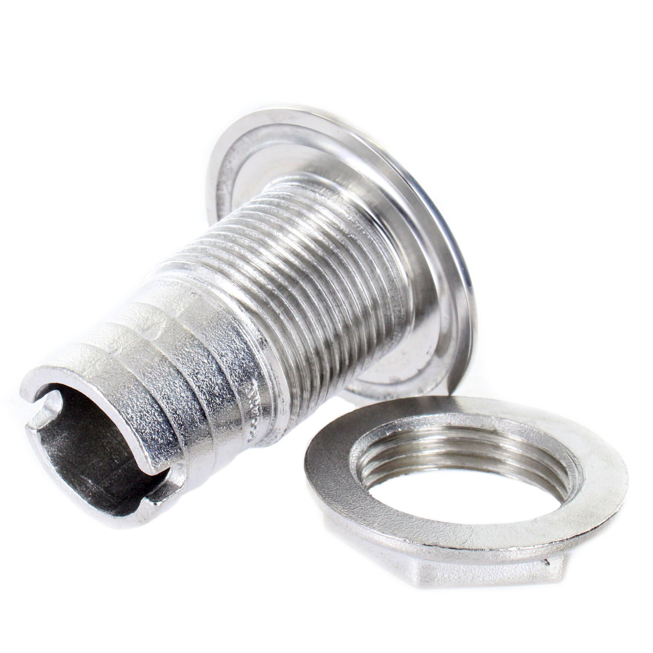 Attwood Stainless Steel Thru-Hull Connector Short 1-1/8", 23-665433