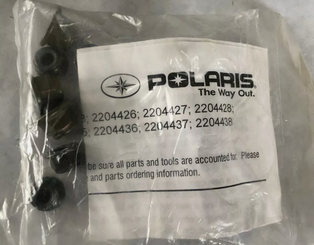 Polaris OEM Upper Control Arm Service Kit LH 2204431-458 Rush Pro-R Retro ++