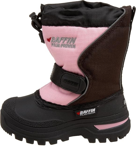 Baffin Mustang Girls -40 Degrees Junior Youth Boot Size 5 Pink 4820-0068-667
