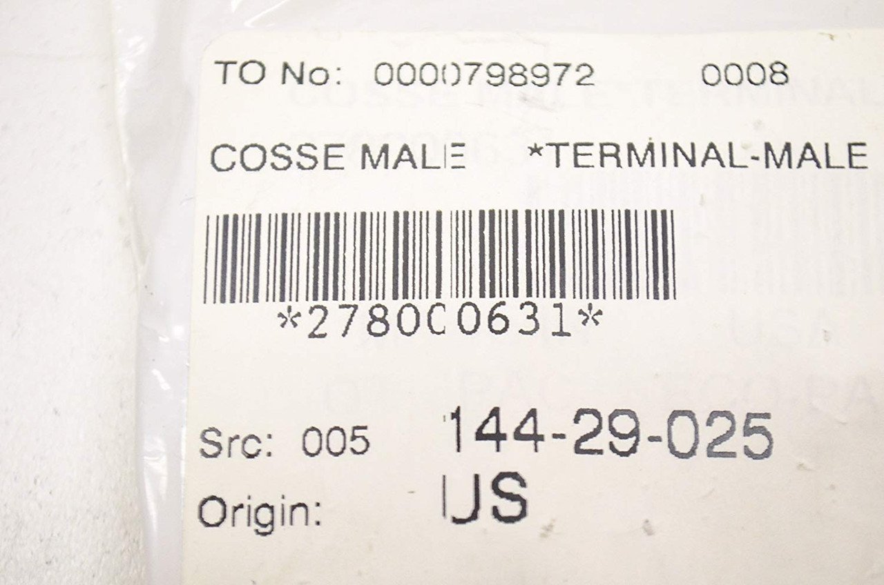 Ski-Doo New OEM Terminal Male, 278000631