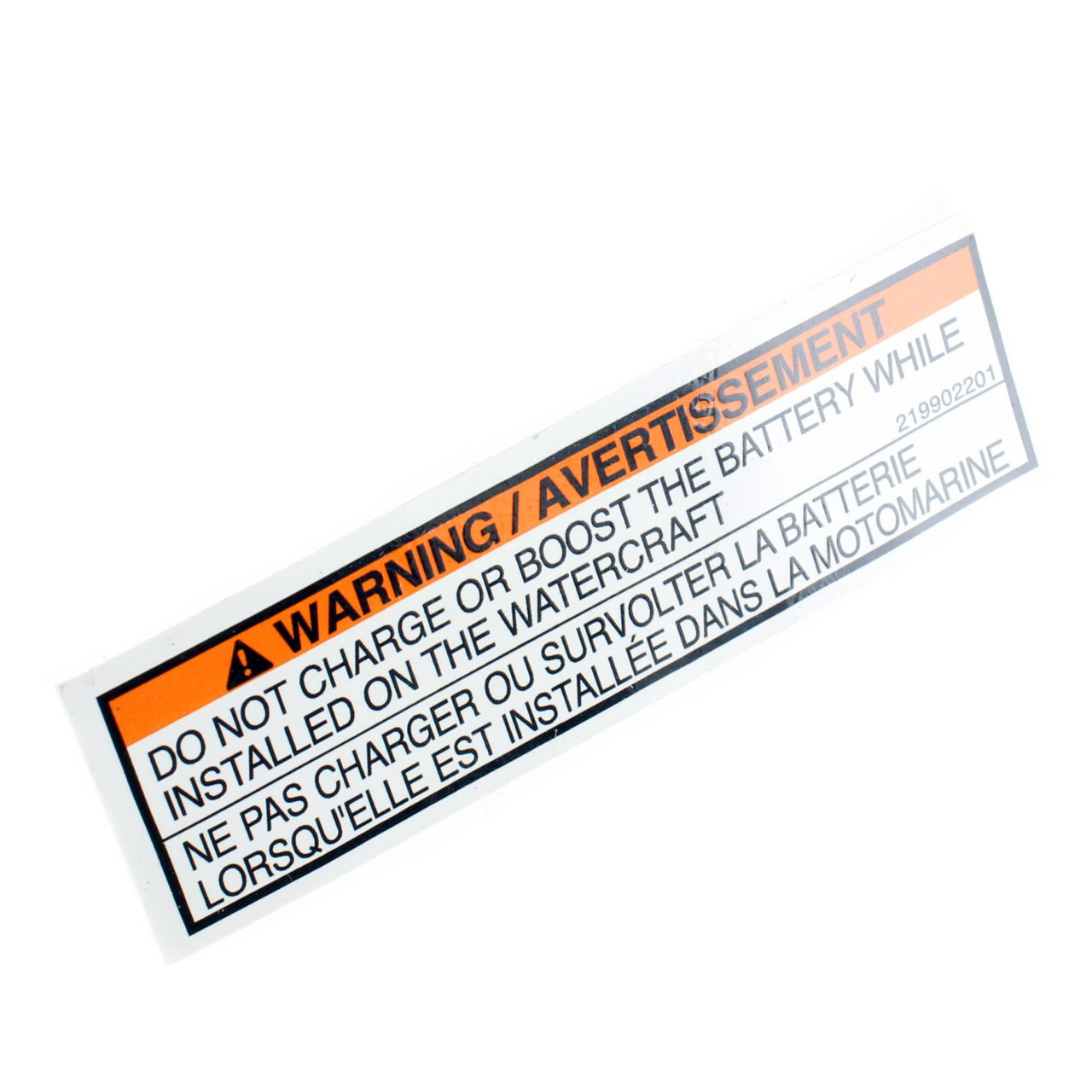 Sea-Doo New OEM Warning Label, 219902201