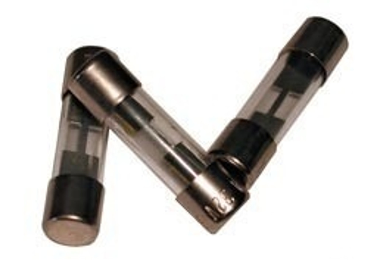 Camco Power Grip 60 Amp Glass Tube Fuses 65182 Pack of 2 Marine/RV