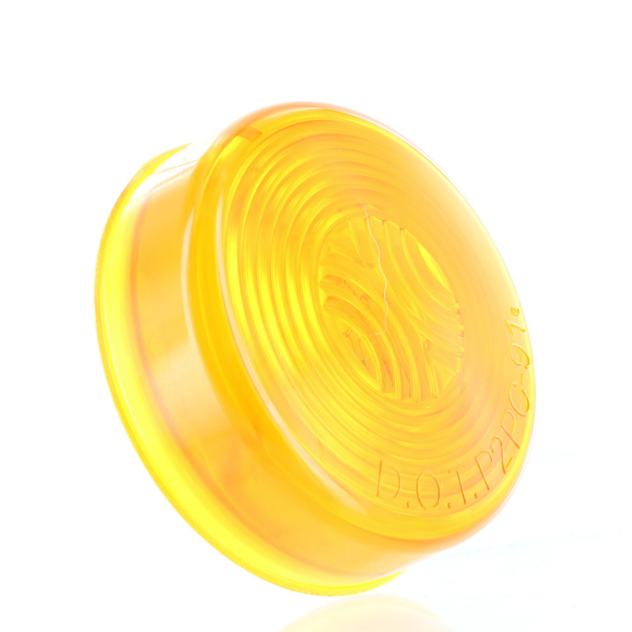Wesbar Amber 2" Round Side Marker Light, 274-203380