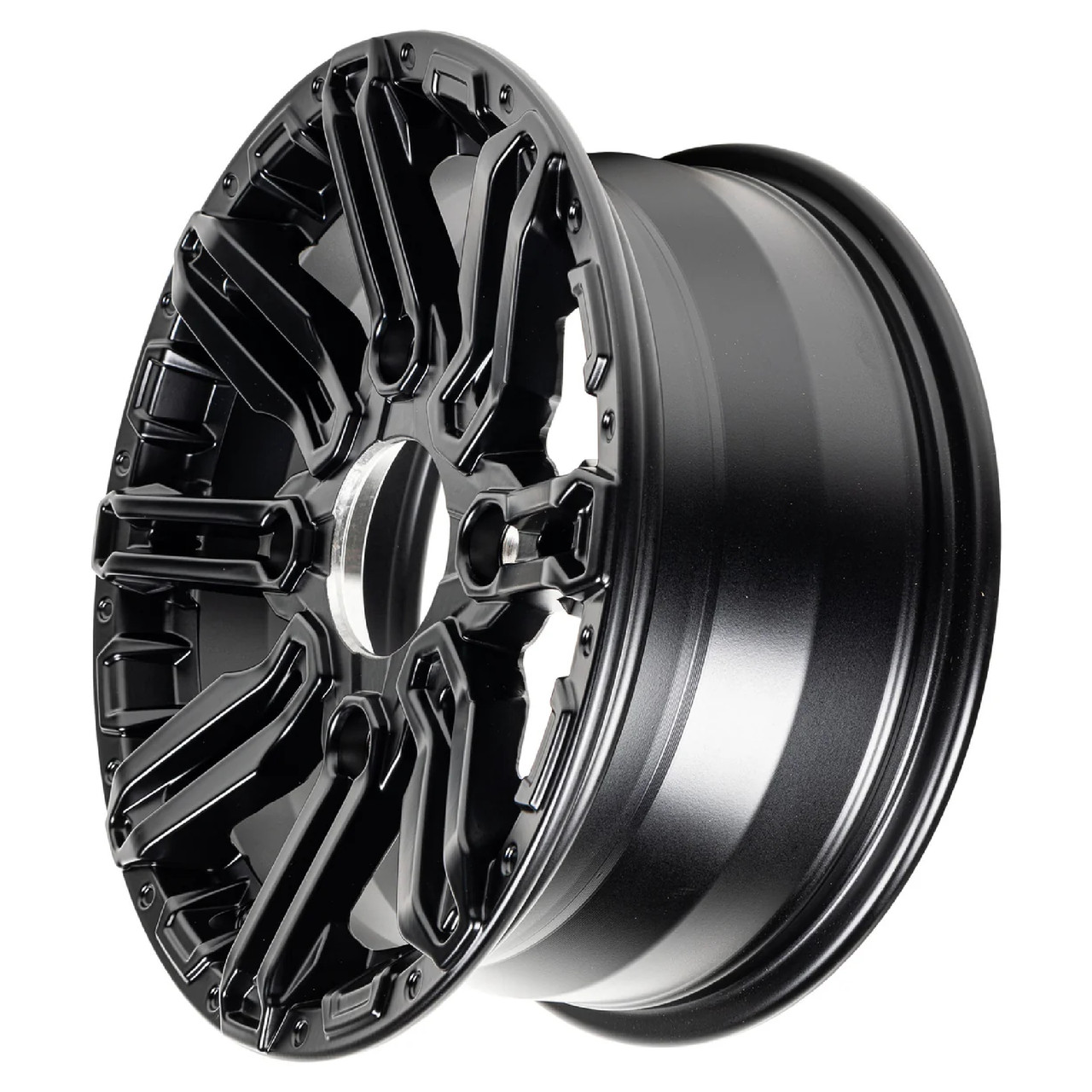 Polaris OEM Rim-Frnt,14X6,Cast,26.2Mm,Mblk, 1522494-458