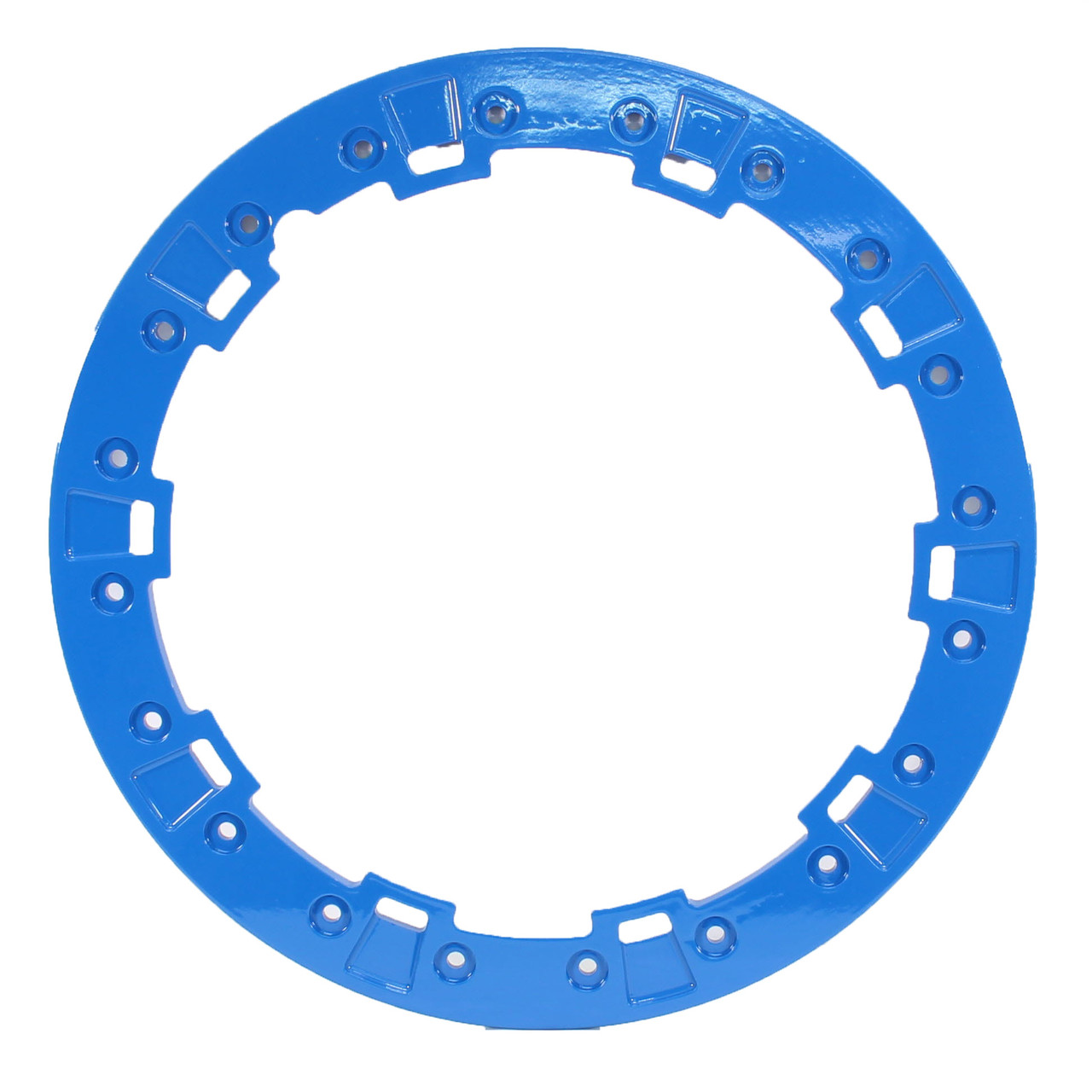 Polaris New OEM Pro Armor Forged Beadlock Ring Voo Doo Blue 14", 1522244-619