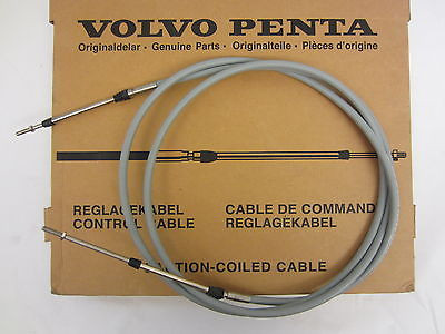 Volvo Penta New OEM XACT CONTROL CABLE 9FT 21407222; 3851043