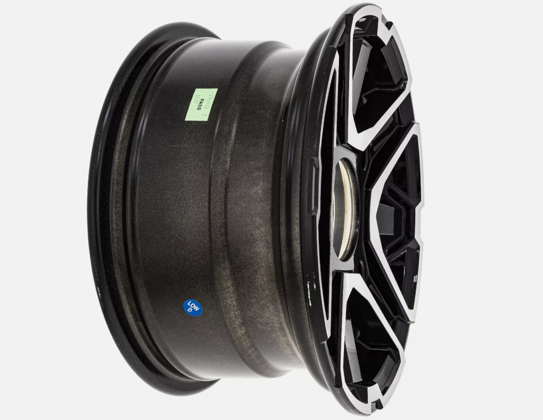 Polaris OEM Rim-Front Black 12X6 AL 26.2OFST Ranger 1000 900 570 XP+ 1521629-067