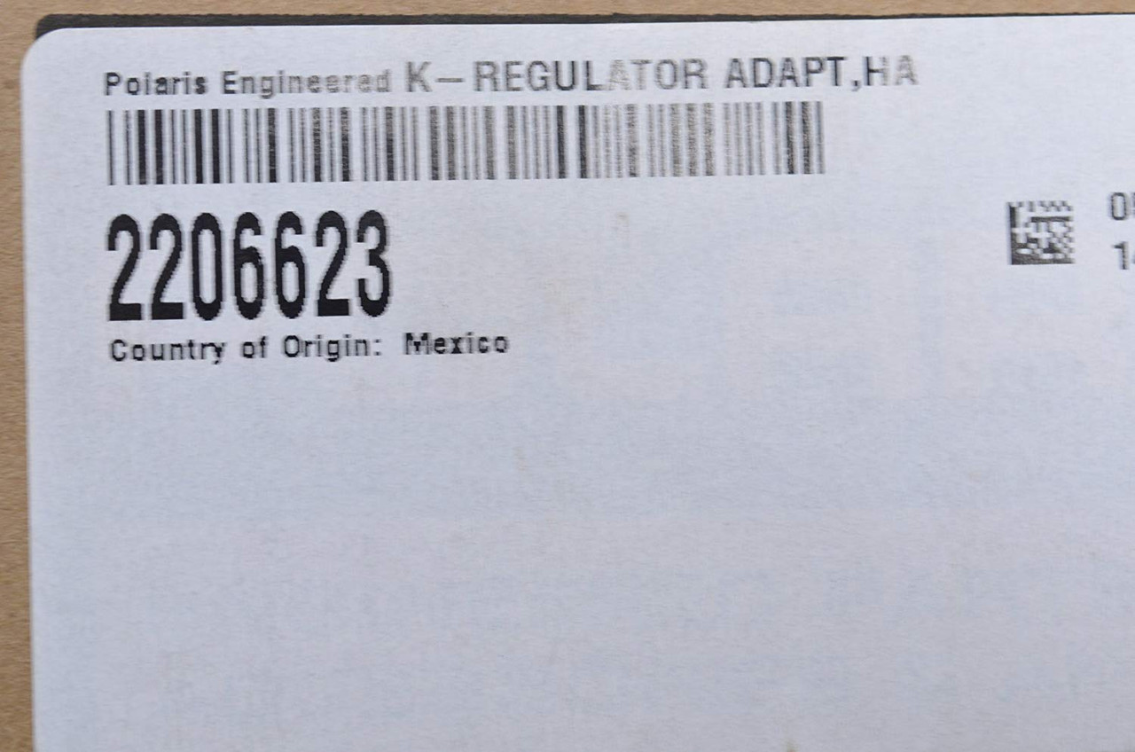 Polaris New OEM K-Regulator Adapter, 2206623