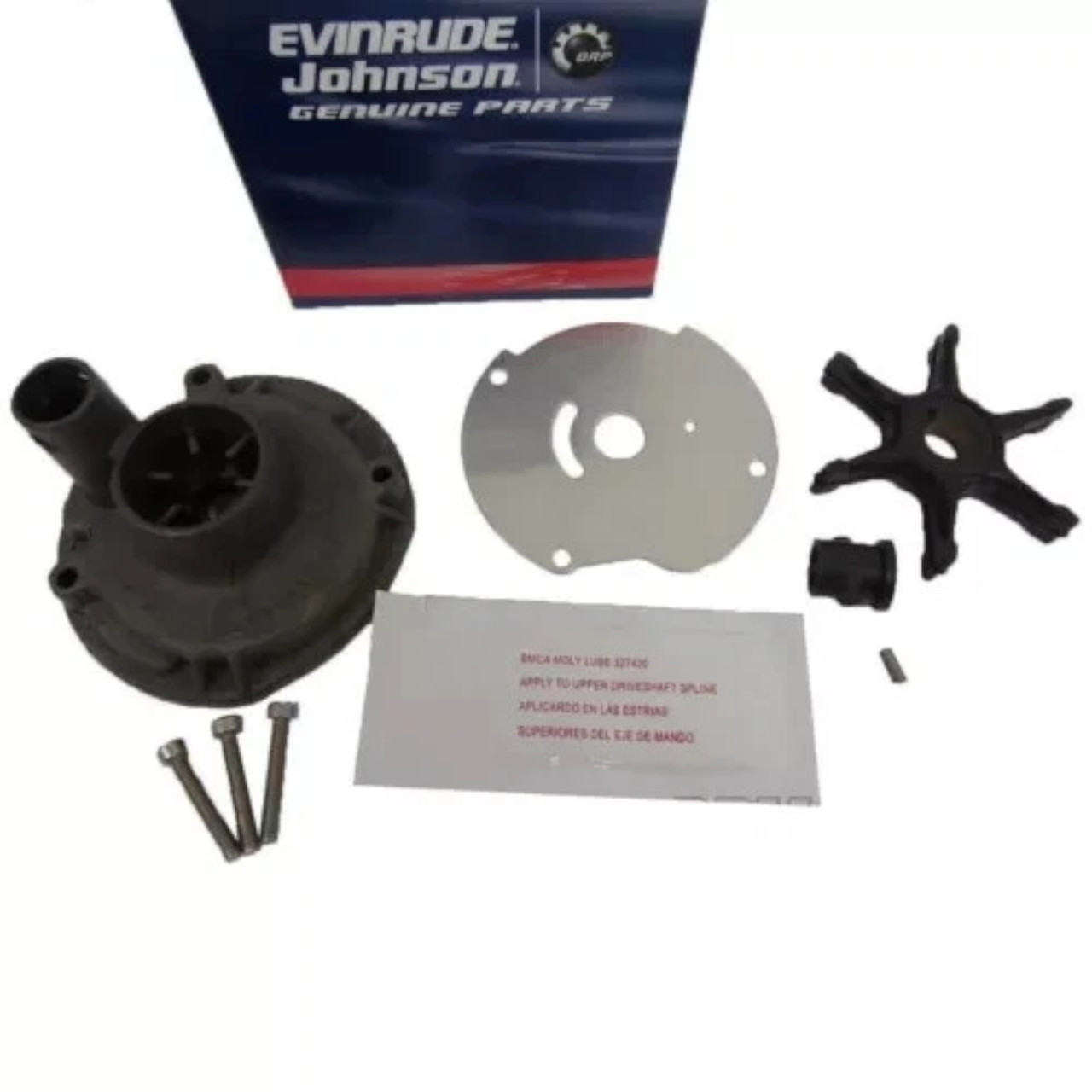 Johnson Evinrude OMC OEM Water Pump Repair Kit 10-25HP, 0777806 0379773 0382468