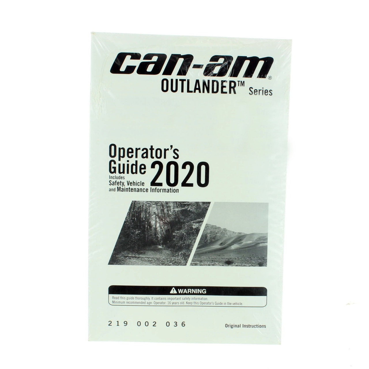 Can-Am New OEM User Guide, 219002036