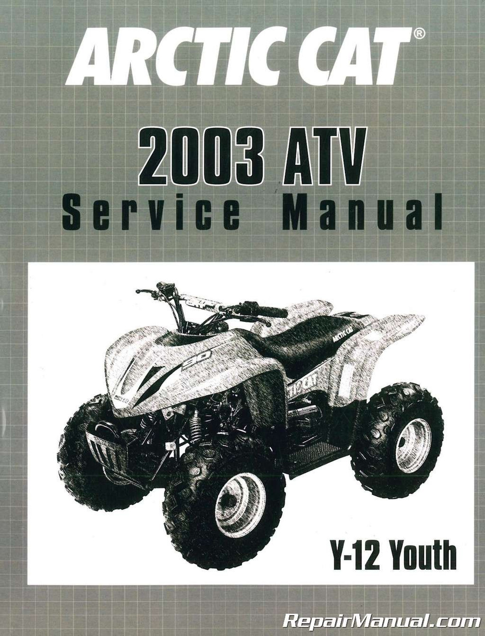 Arctic Cat New OEM Service Manual 2003, 2256-652