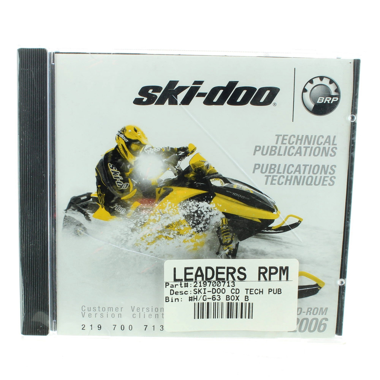 Ski-Doo New OEM 2006 Technical Publications Manual CD-ROM, 219700713