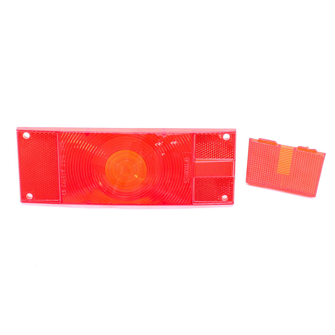 Optronics Replacement Trailer Lamp for ST16/17 Light Tail & Side Lens 158-A16RBP