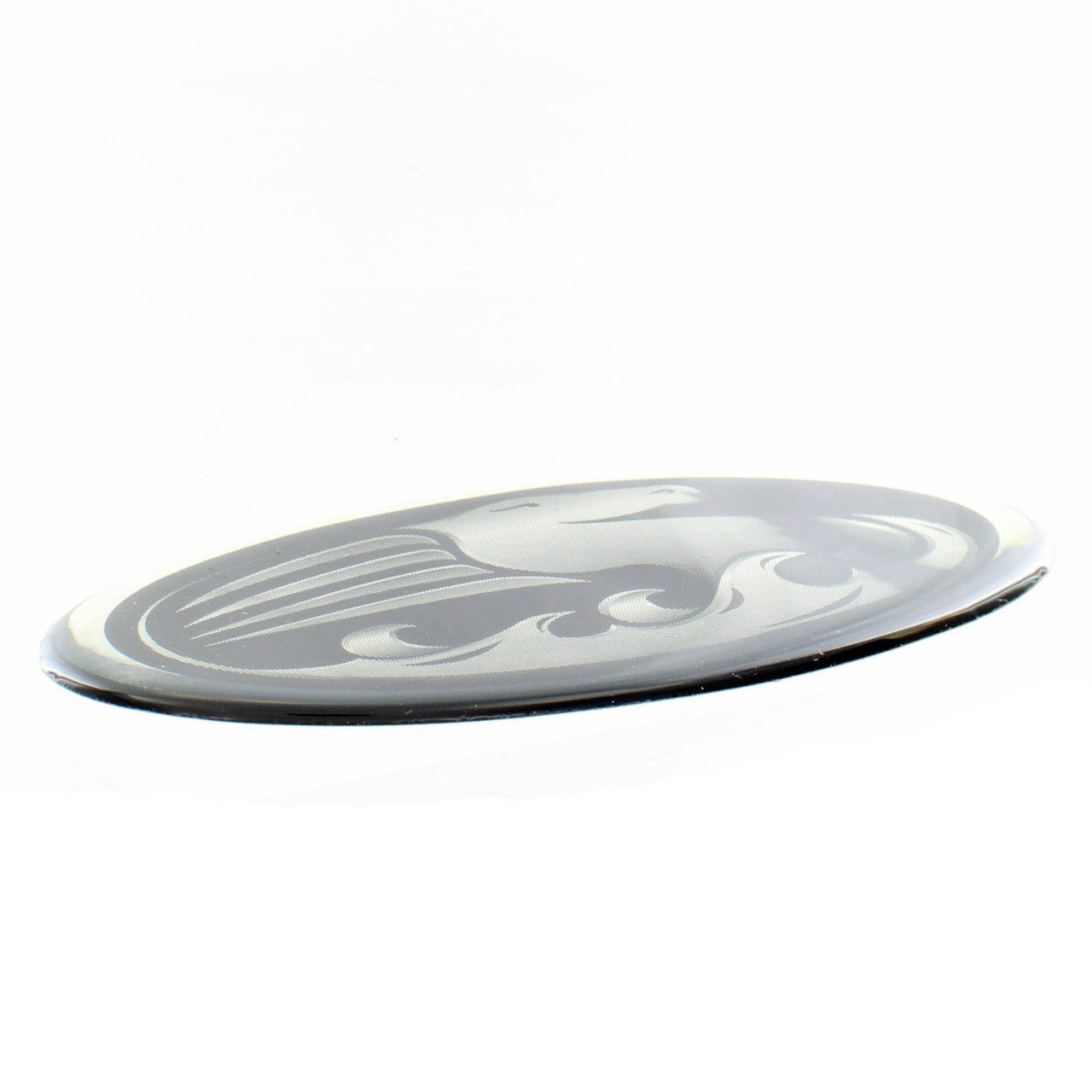 Johnson Evinrude OMC New OEM Starboard and Rear Seahorse Lens Emblem, 0346479