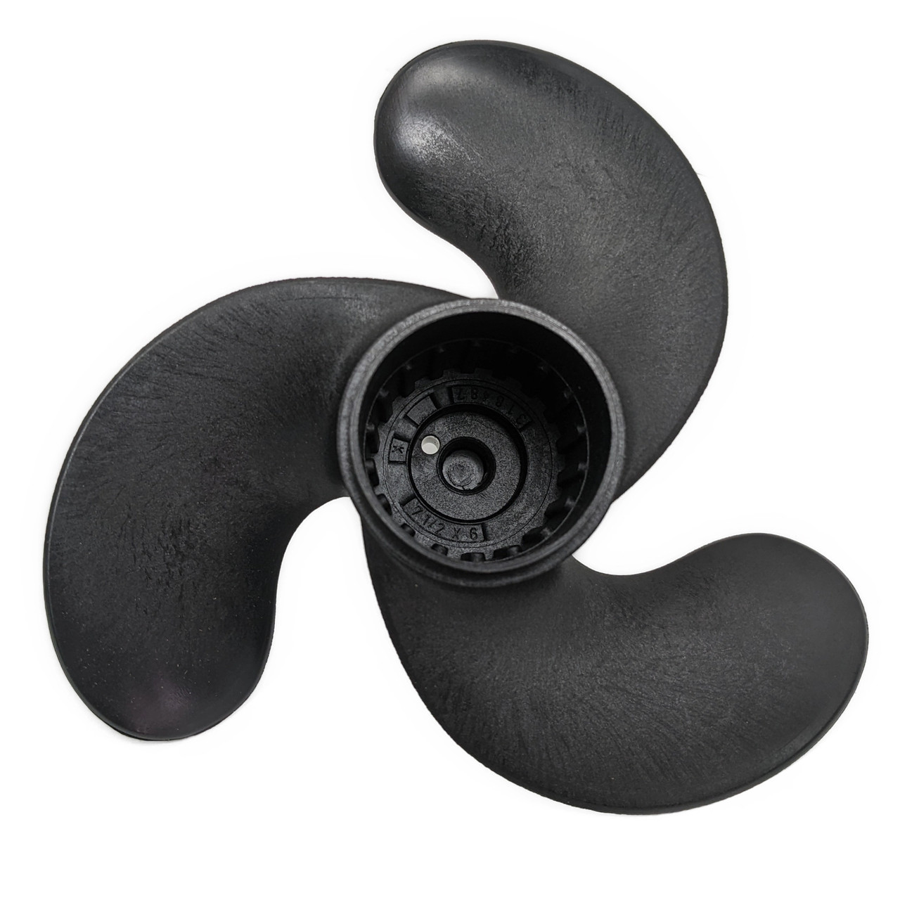 Johnson Evinrude New OEM Left Hand 7.5 X 6 Pitch Plastic Propeller, 0318487