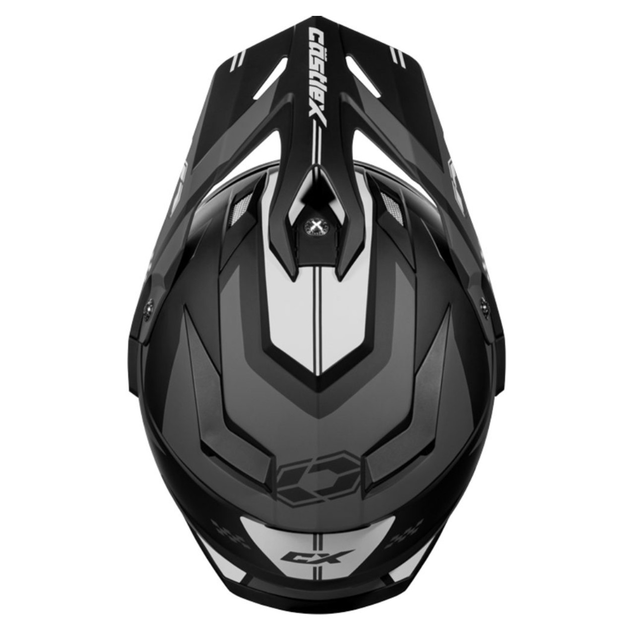 Castle X New Medium Matte Charcoal CX200 Wrath Electric Helmet, 36-28174