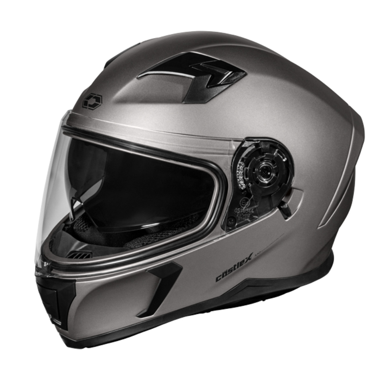 Castle X New 2X-Large CX390 Matte Titanium Helmet, 36-4039