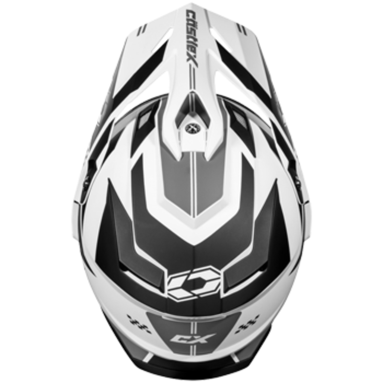 Castle X New Matte White 3X-Large CX200 Wrath Electric Helmet, 36-28109T