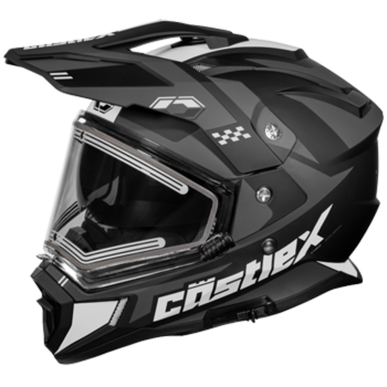Castle X New Matte Charcoal 2X-Large CX200 Wrath Electric Helmet, 36-28179