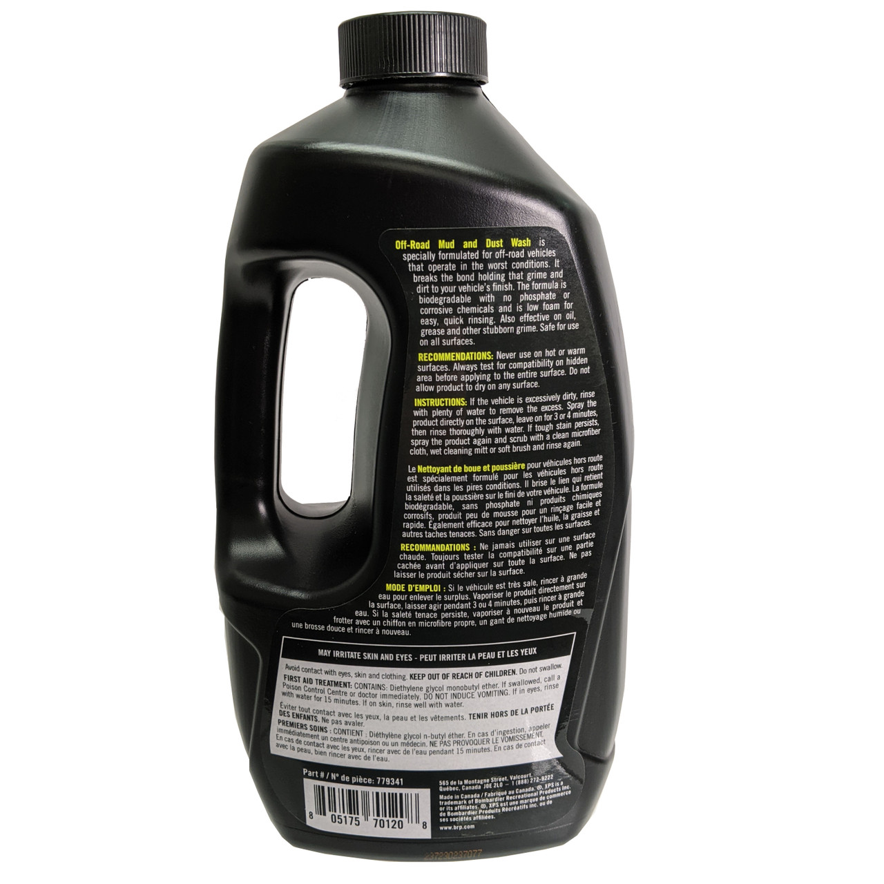 Ski-Doo New OEM, 2 Quart XPS Care Mud And Dust Off-Road Wash, 779341