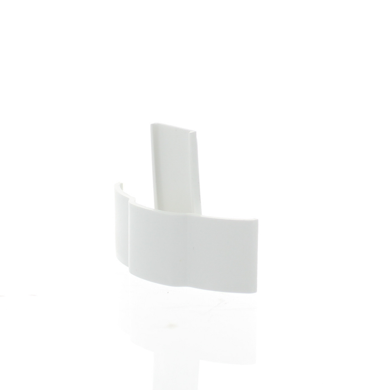 Jr Products New RV Camper Polar White Full Extrusion End Cap, 49635, 00180915