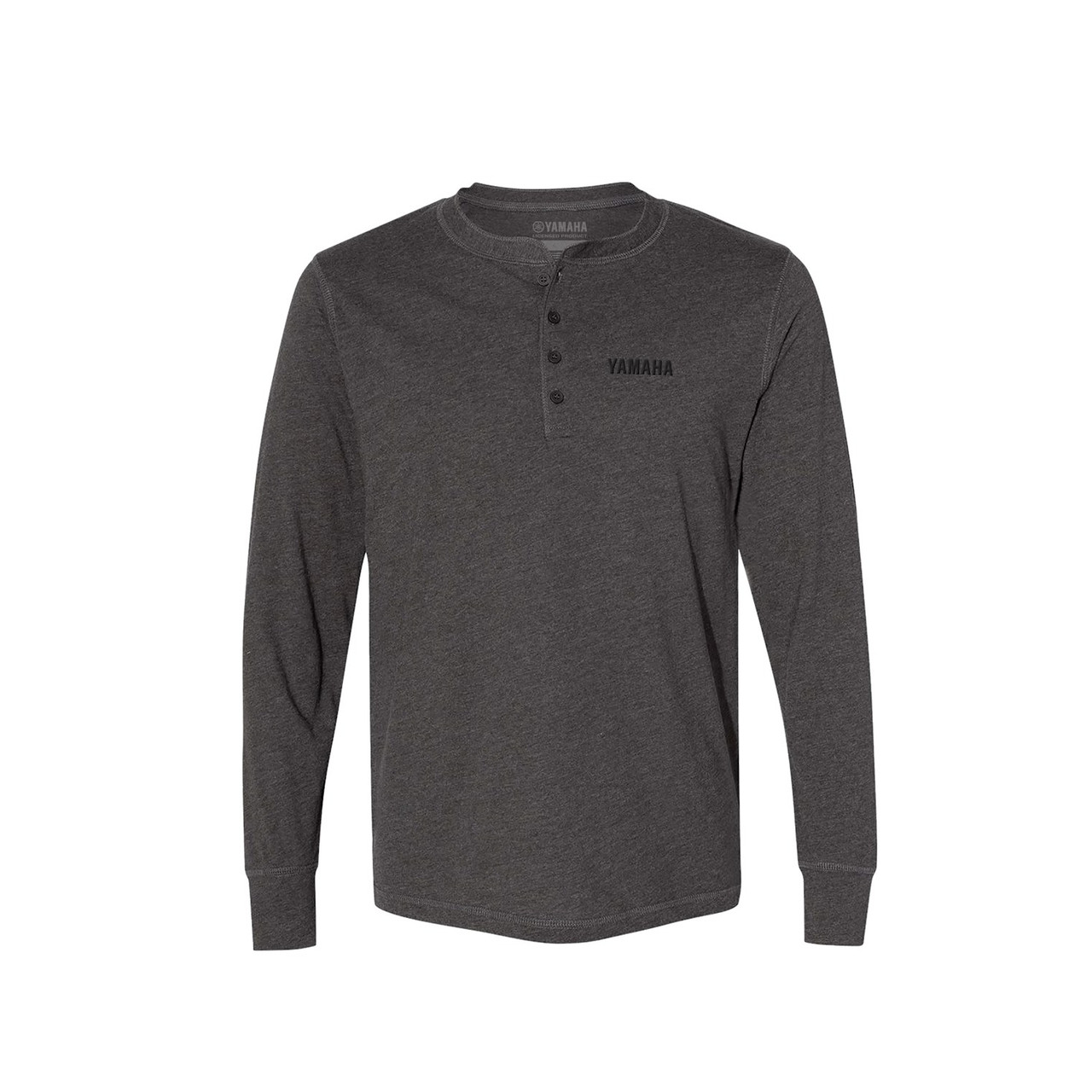 Yamaha New OEM, Henley Tee, VDF-21LRP-GY-LG