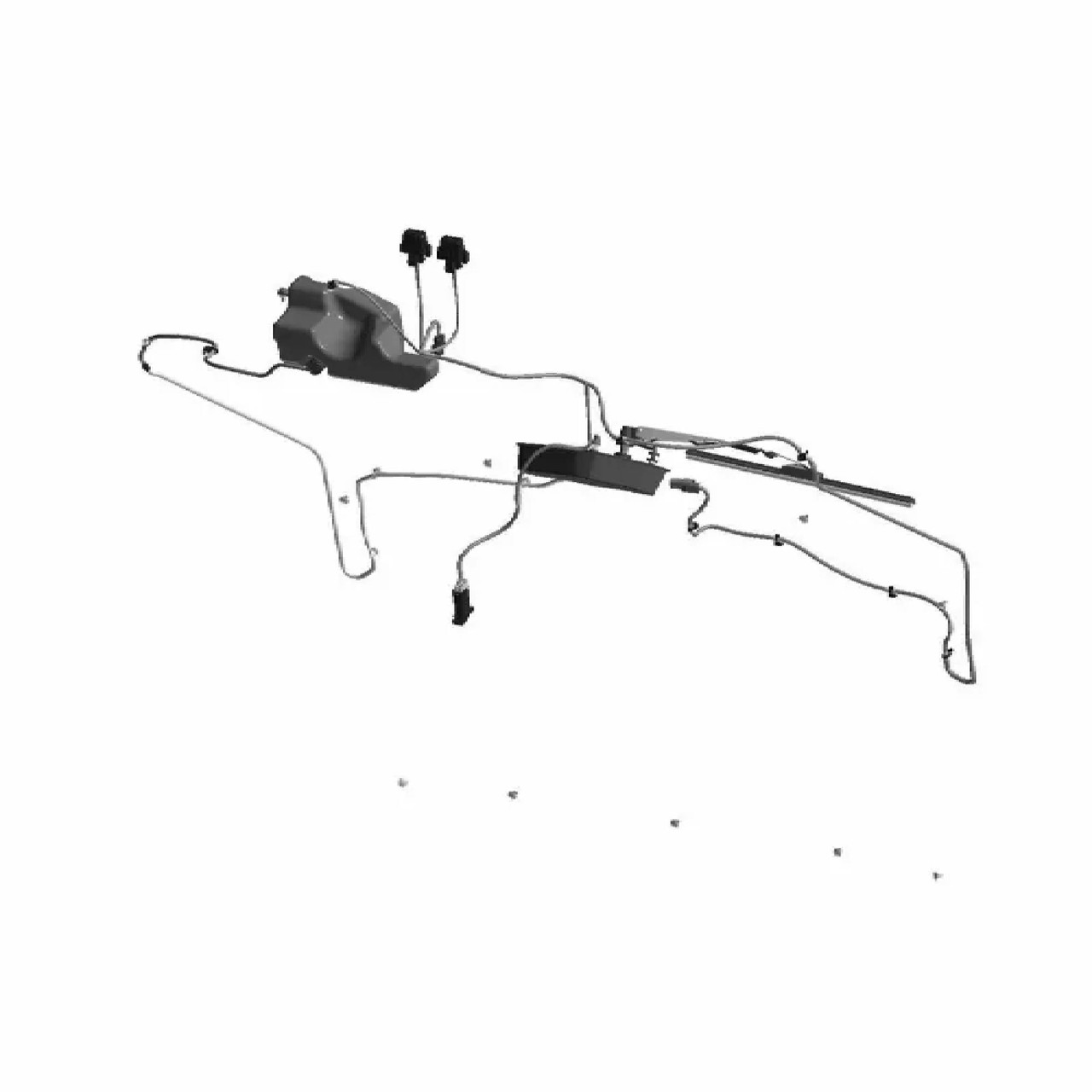 Polaris OEM Windshield Wiper & Washer Kit, 2889095