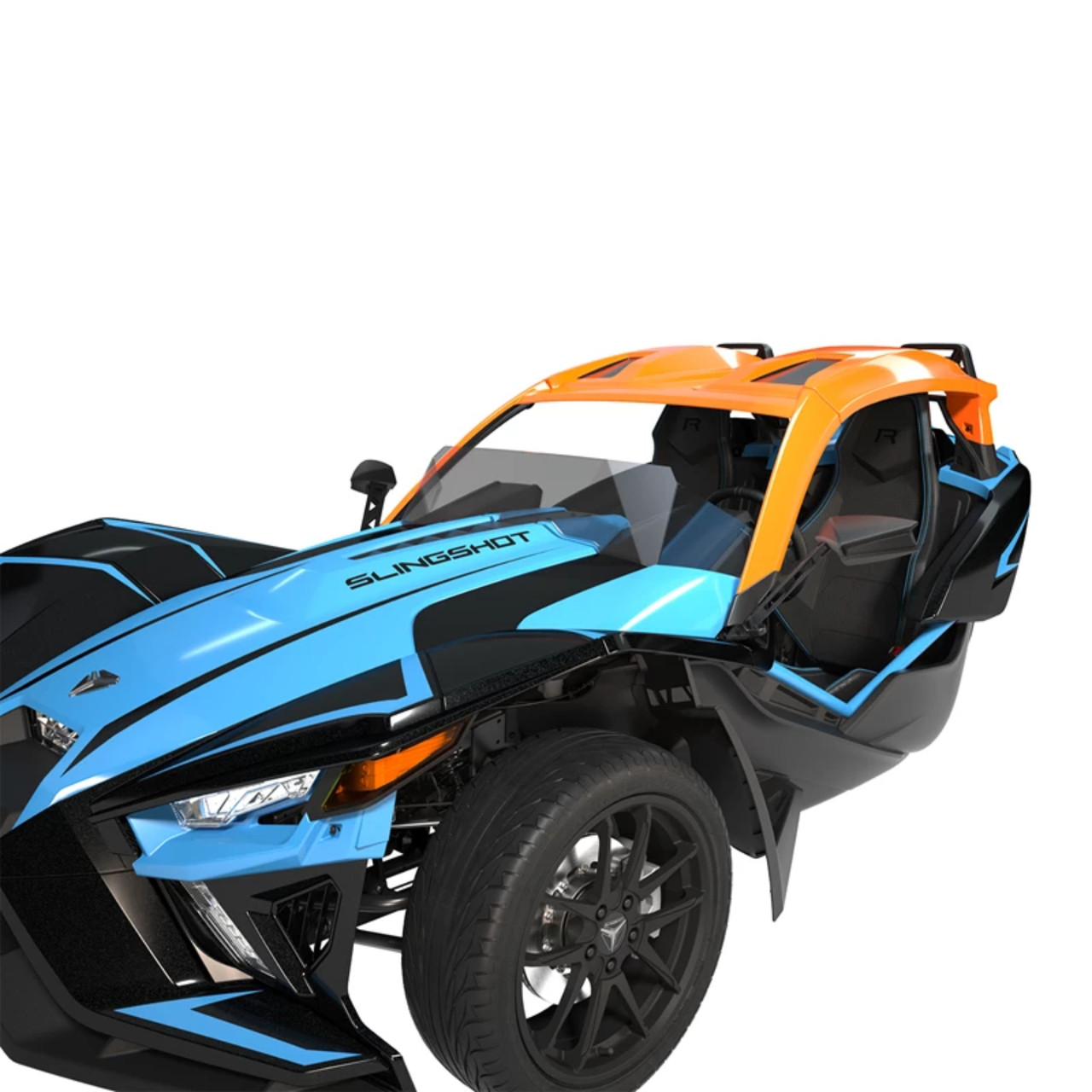 Polaris New OEM Pearl Meltdown Fiberglass Slingshot Slingshade, 2889831-707