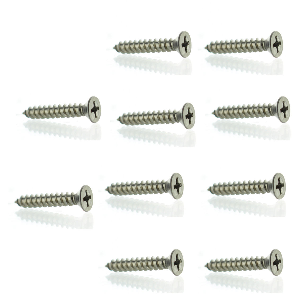 Sea-Doo New OEM Tapping Screw, Pack of 10, 204100049
