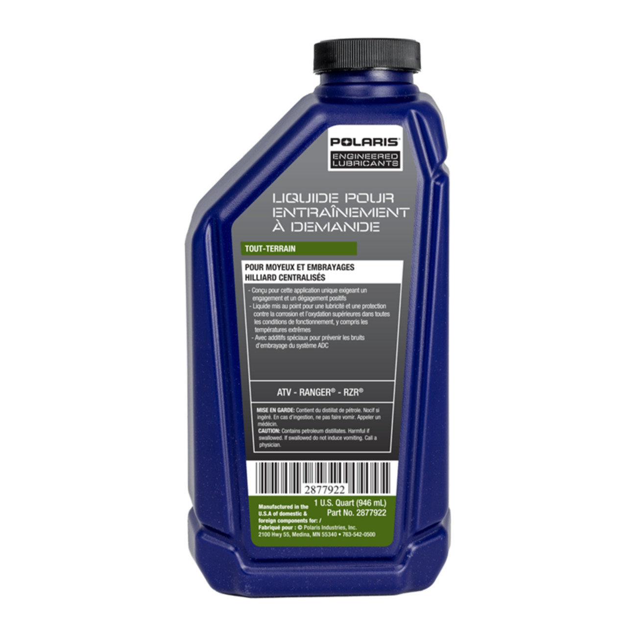 Polaris New OEM Demand Drive Oil, 2/PK 32oz Sportsman RZR, 2877922