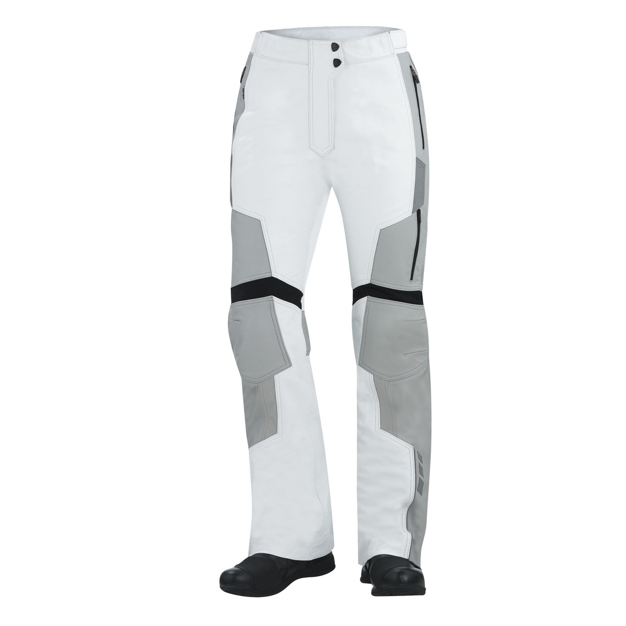 Can-Am Spyder New OEM Ladies Leather Motorcycle Riding Pants Size 6 White