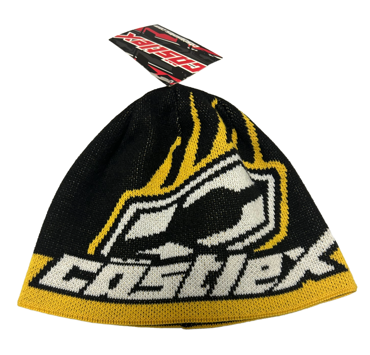 Castle X Flip It Beanie Hat One Size Yellow/Black 98-3140