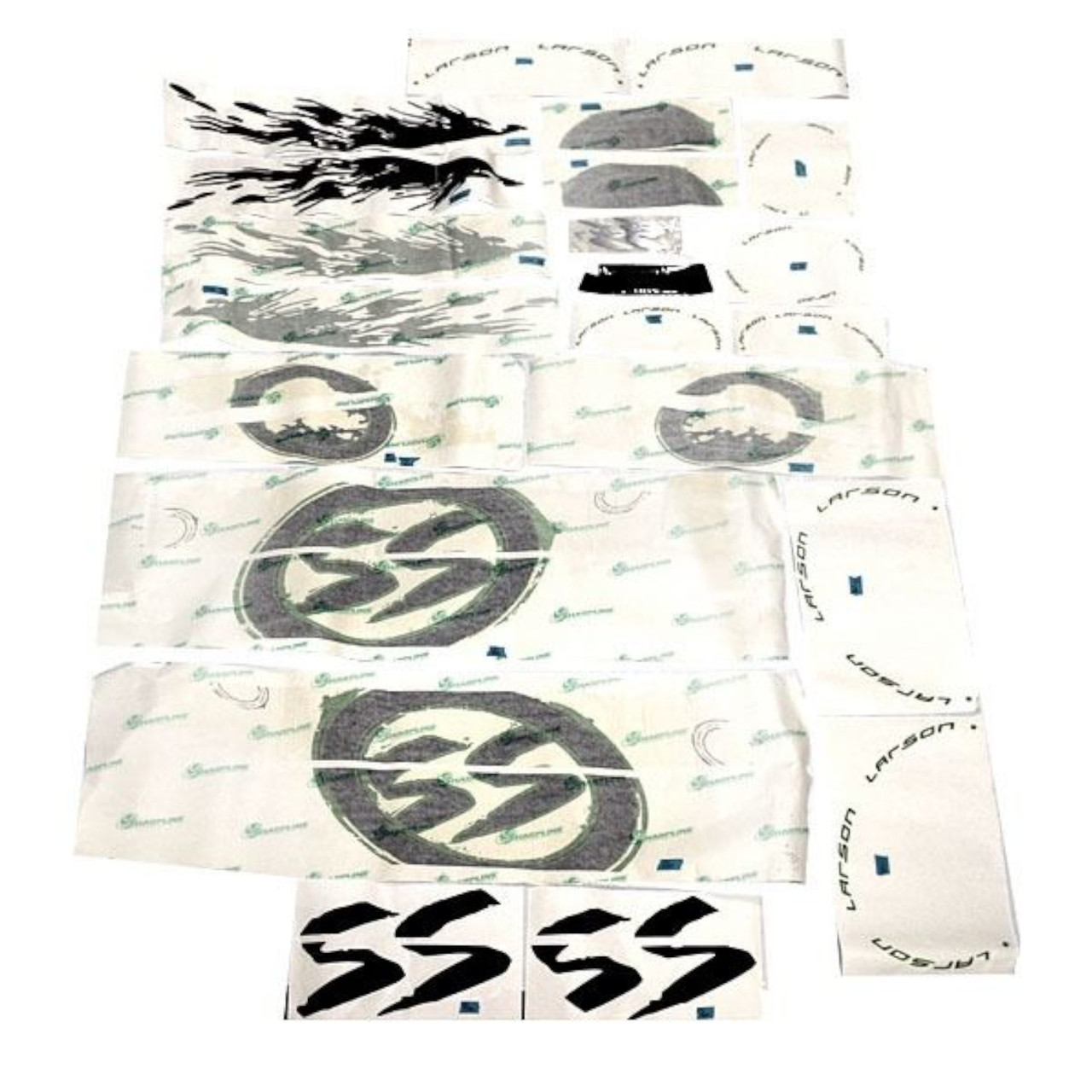 Larson New OEM, Graphics Package Lime Green Super Sport 23, 8634-1503-GRAPHLR-00 Larson New OEM, Graphics Package Lime Green Super Sport 23, 8634-1503-GRAPHLR-00