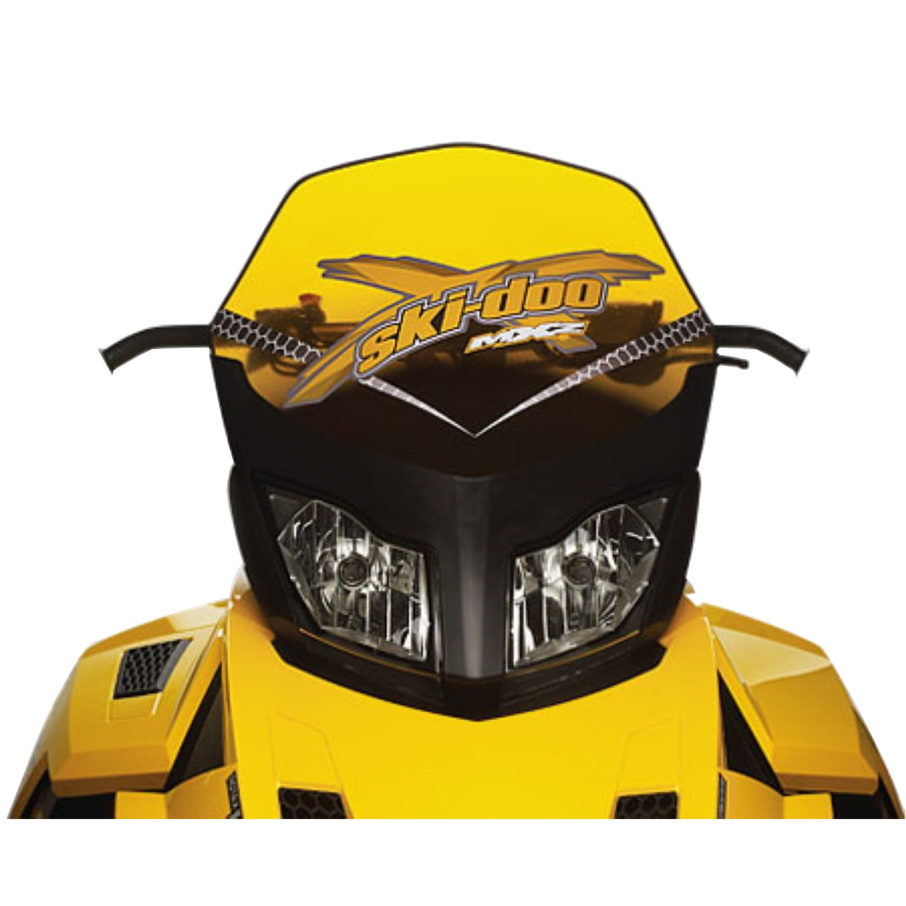 Ski-Doo New OEM High Tall Windshield Windscreen Yellow REV-XR, REV-XU Tundra