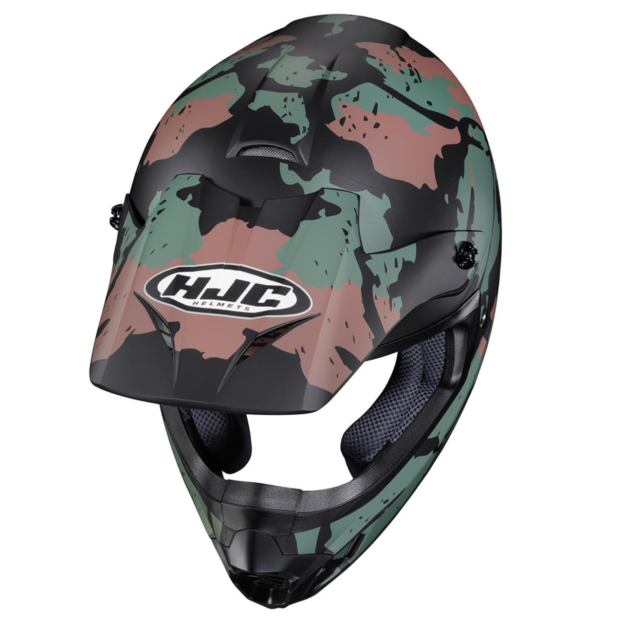 HJC New Small Black/Green/Brown CS-MX II Creed MC4SF Helmet, 346-742