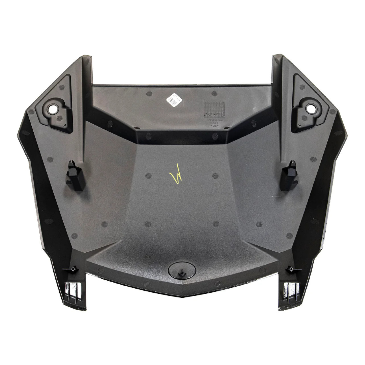 Polaris OEM Black Pearl Center Hood for RZR, 5454429-666