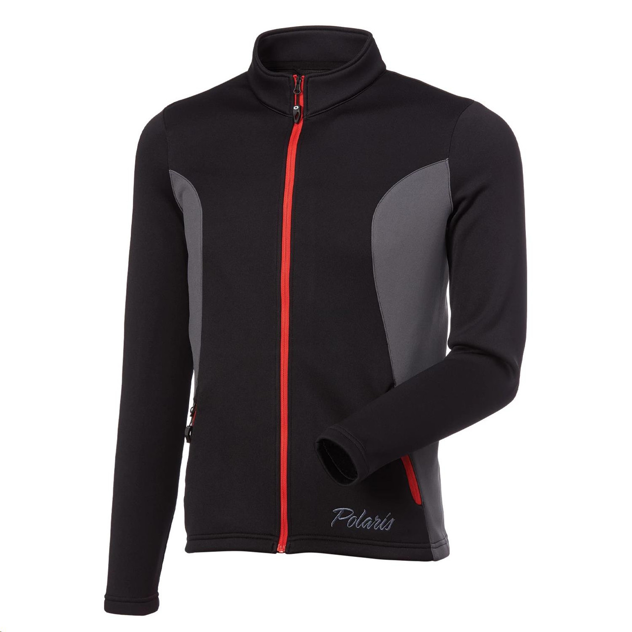 Polaris OEM W Mid Layer Blk/Red - S, 286144902
