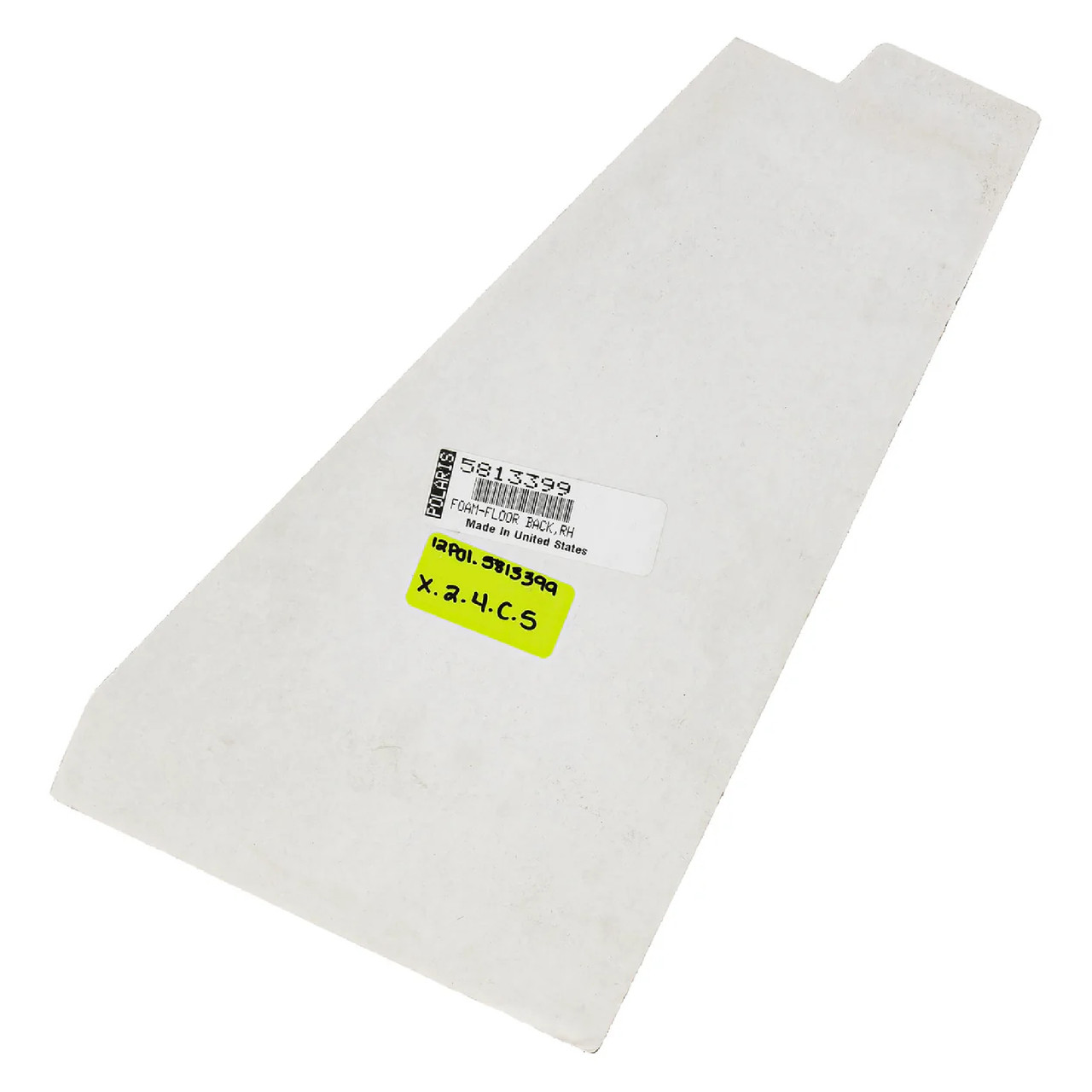 Polaris OEM Back Right Hand Floor Foam for Ranger, 5813399