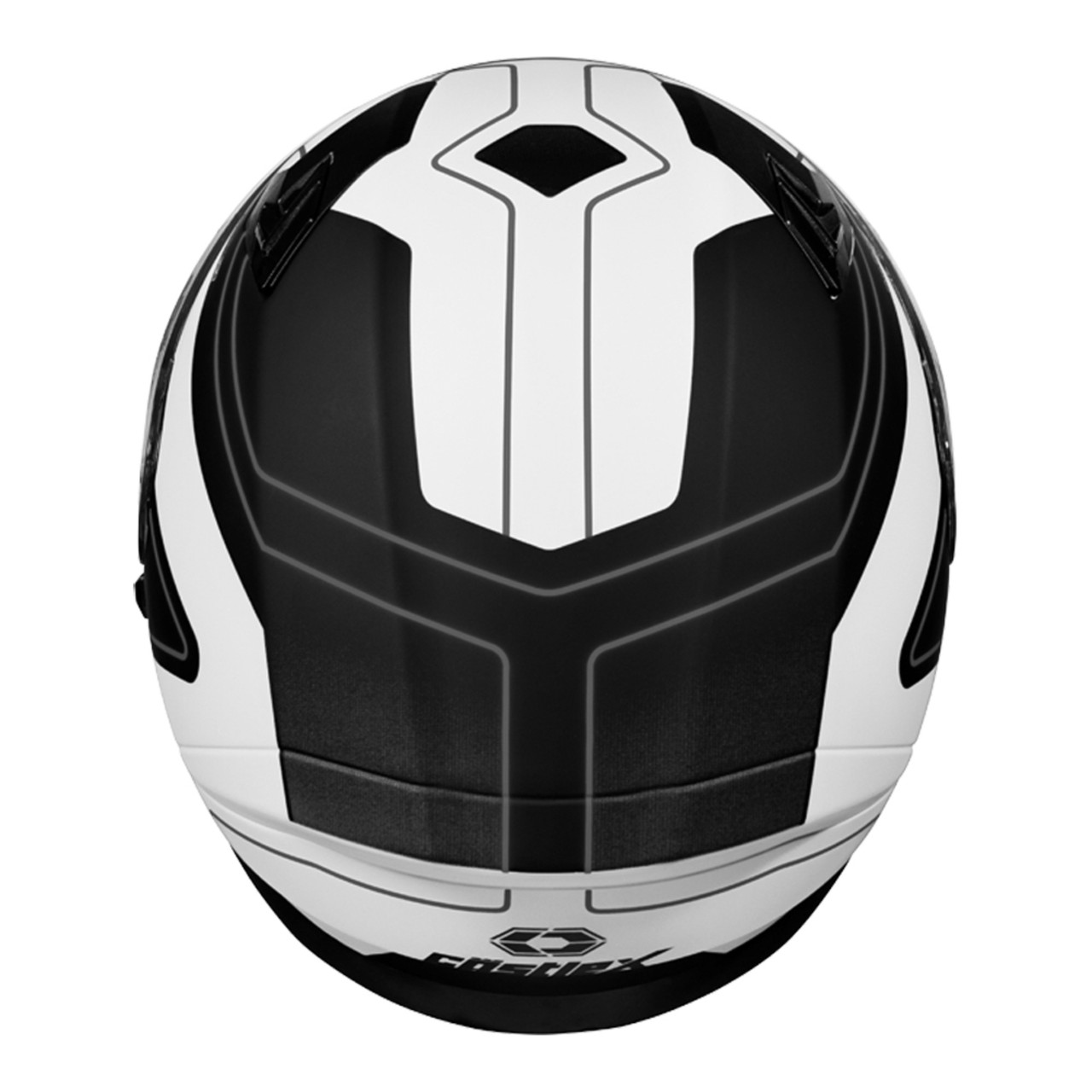 Castle X New 2X-Large Matte White/Black CX390 Atlas Snowmobile Helmet, 36-14109