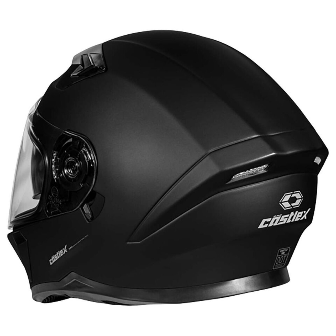 Castle X New 2X-Large Matte Black CX390 Snowmobile Helmet, 36-14079