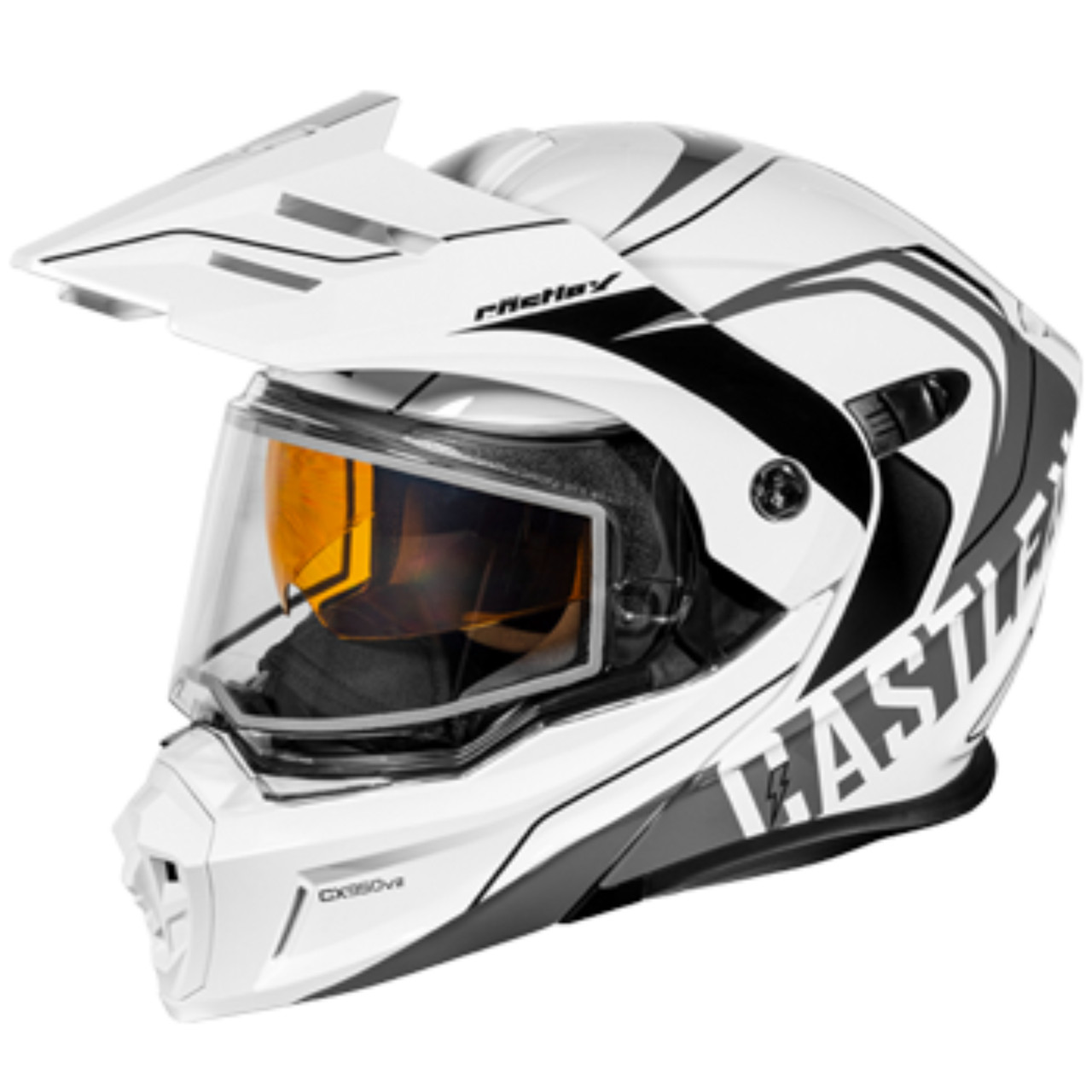 Castle X New 3X-Large Matte Black CX950V2 Snowmobile Helmet, 45-12109T