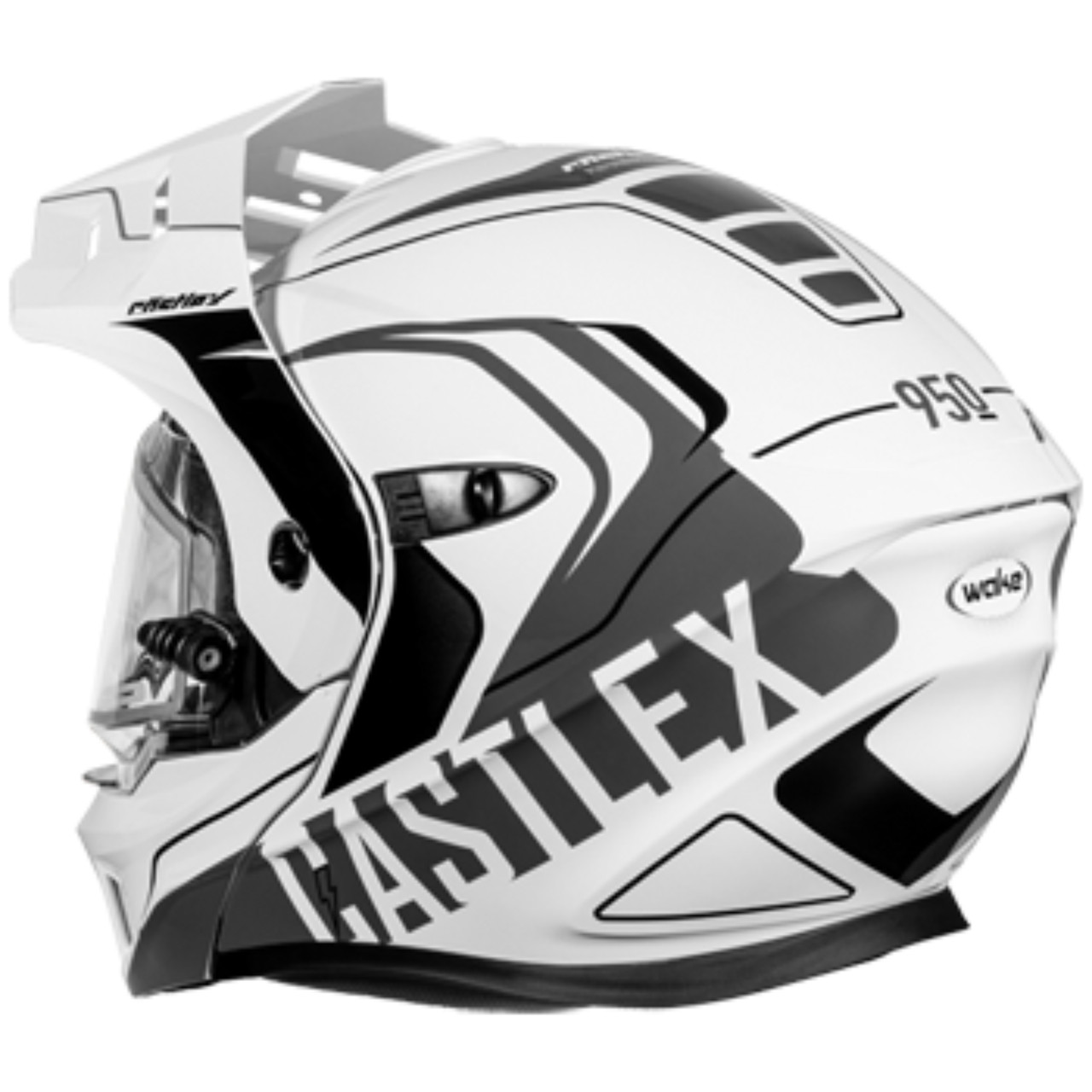 Castle X New 3X-Large Matte Black CX950V2 Snowmobile Helmet, 45-12109T