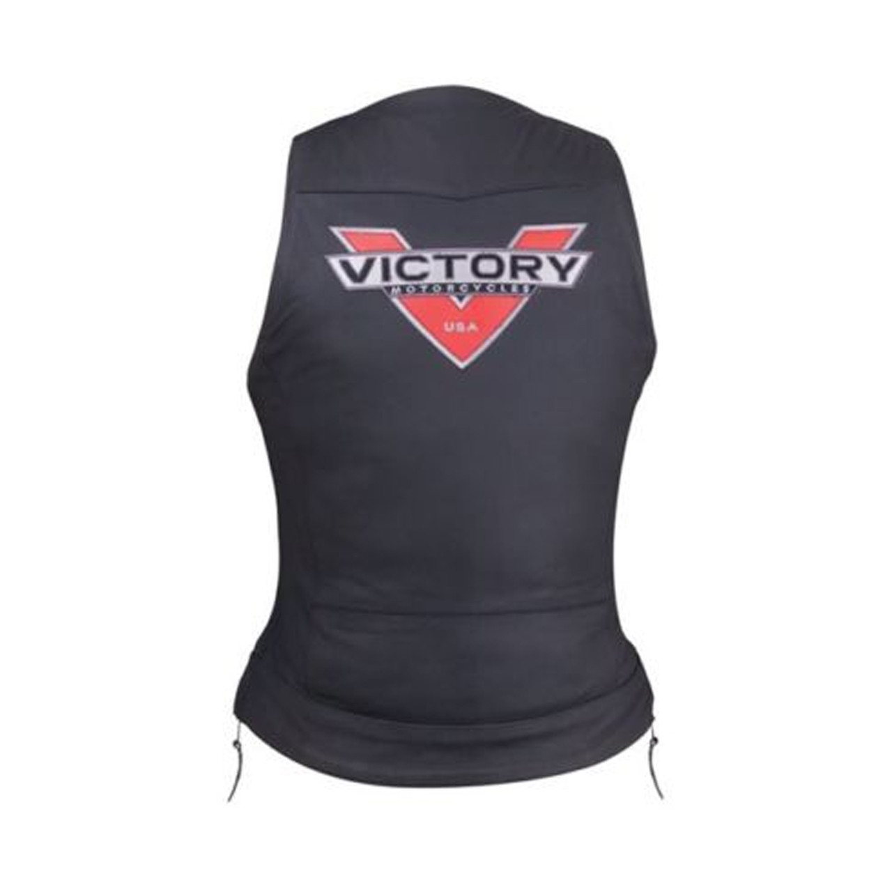 Victory Motorcycle New OEM Women's Leather Borderland Vest, Medium, 286373603