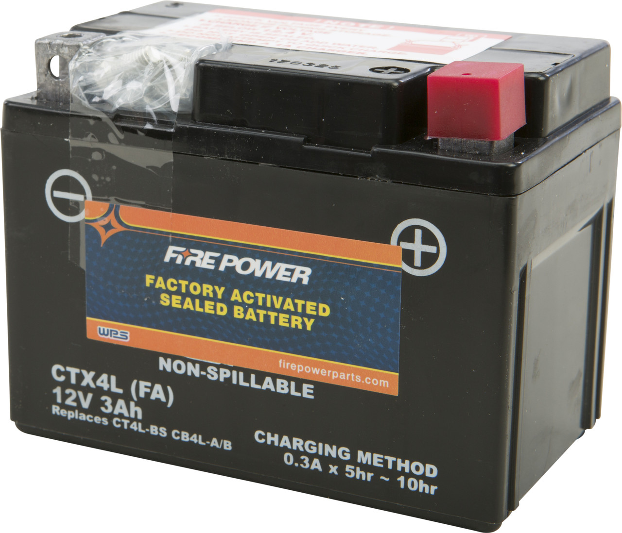 FIRE POWER Factory Activated Sealed Battery, 49-2243